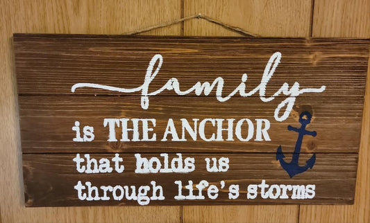 Family is the anchor