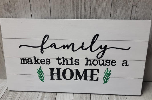 Family makes this house a home