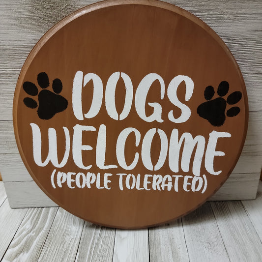 Dogs Welcome (people tolerated)