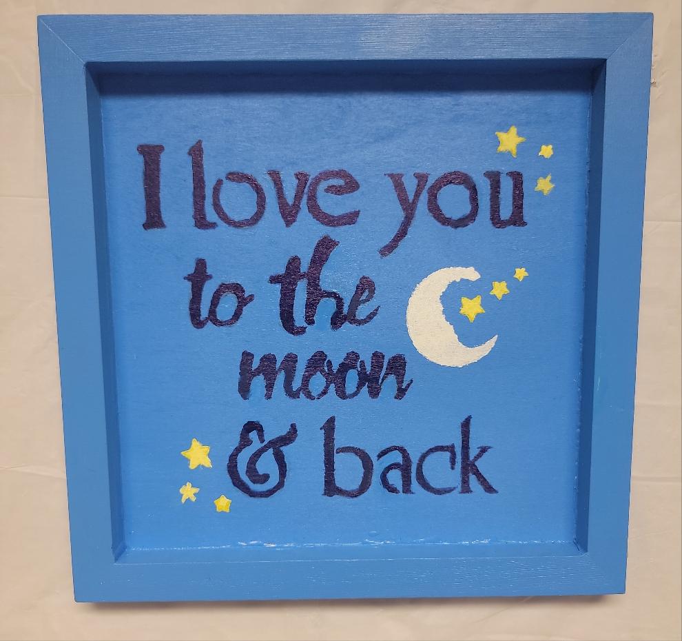 Love you to the moon and back