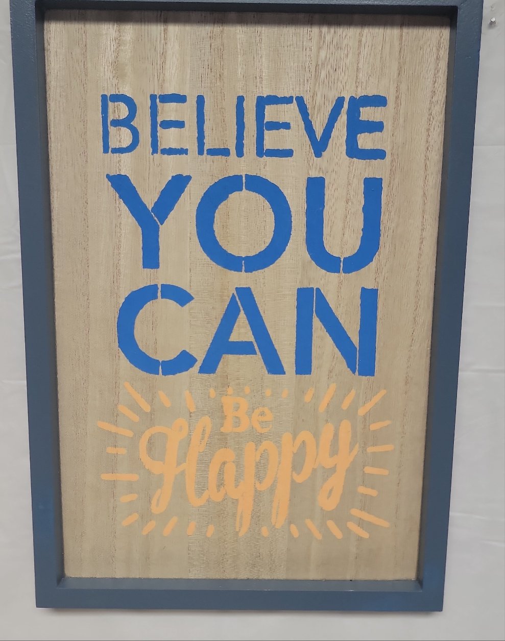 Believe you can be happy