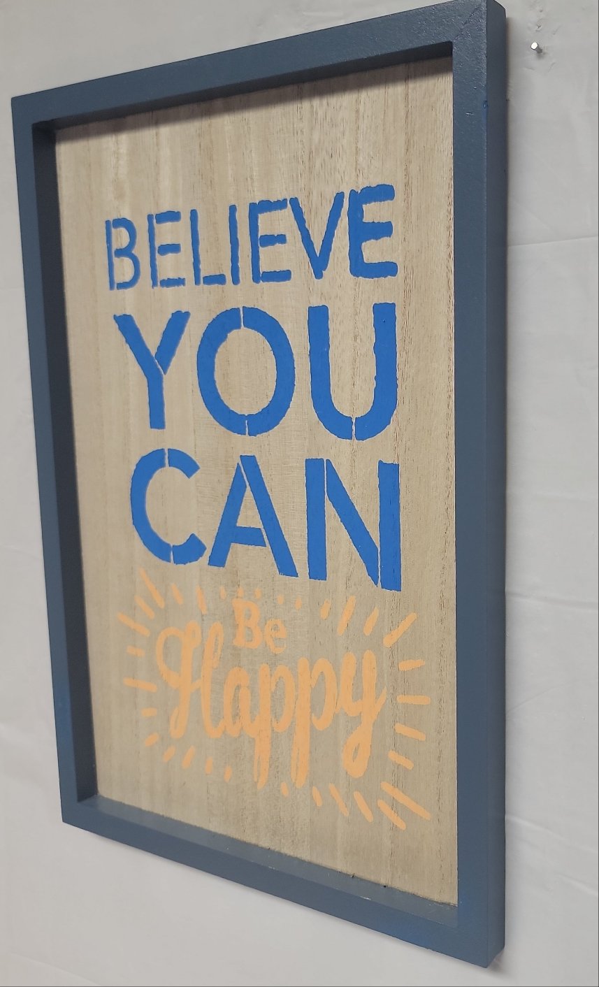 Believe you can be happy