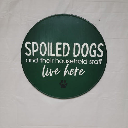 Spoiled Dogs and their household staff live here