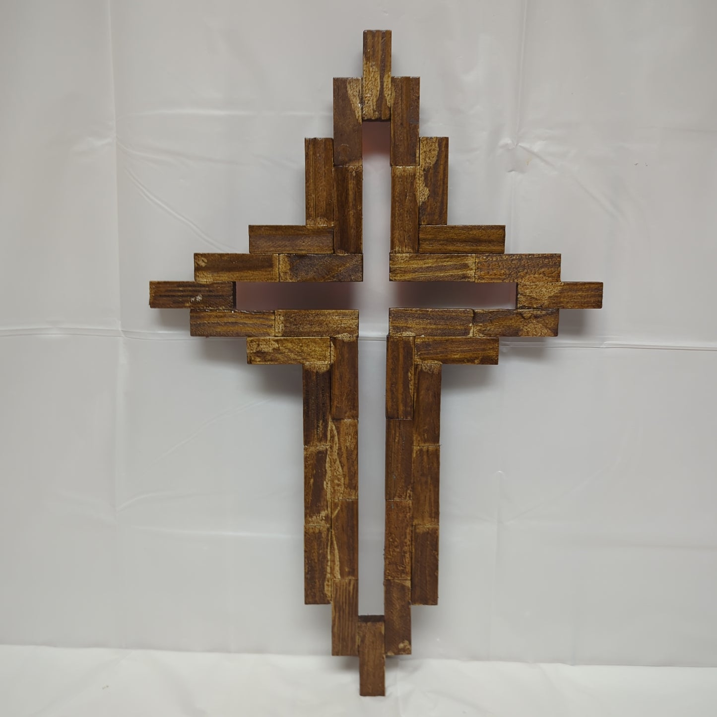 Wooden light up cross