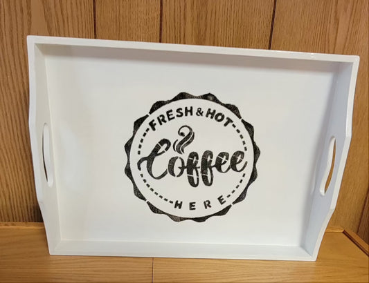 Coffee tray