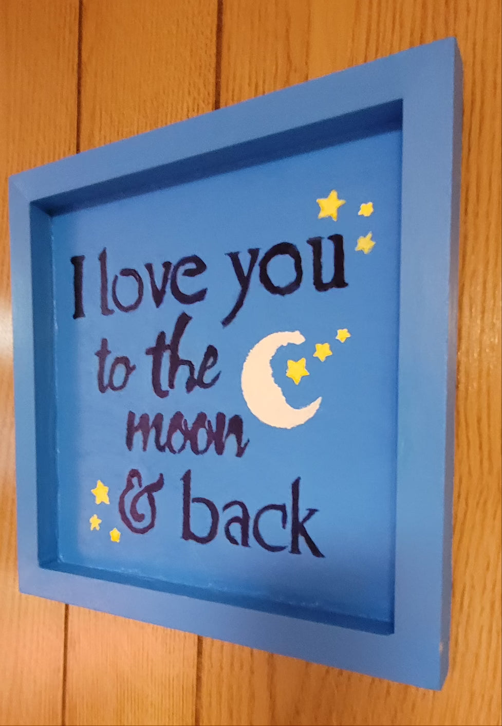 Love you to the moon and back