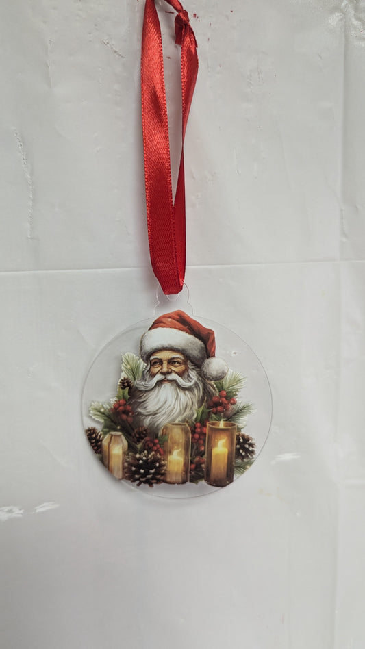 Santa Ornament