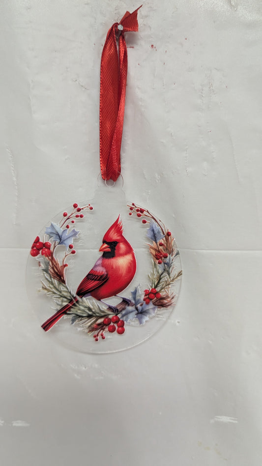 Cardinal Ornament