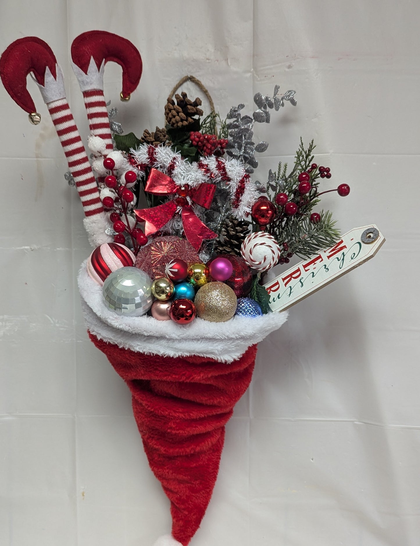 Santa's Hat Door Hanger