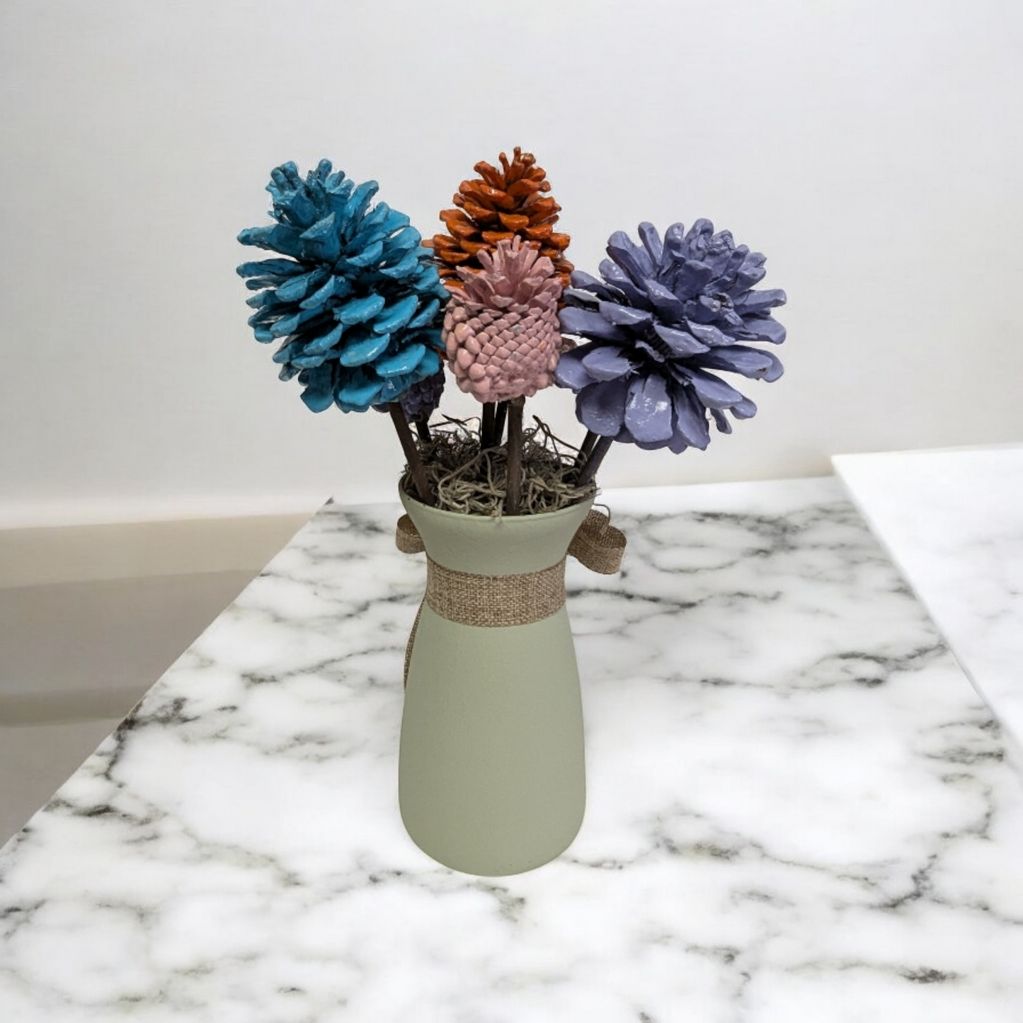 Pine cone vase